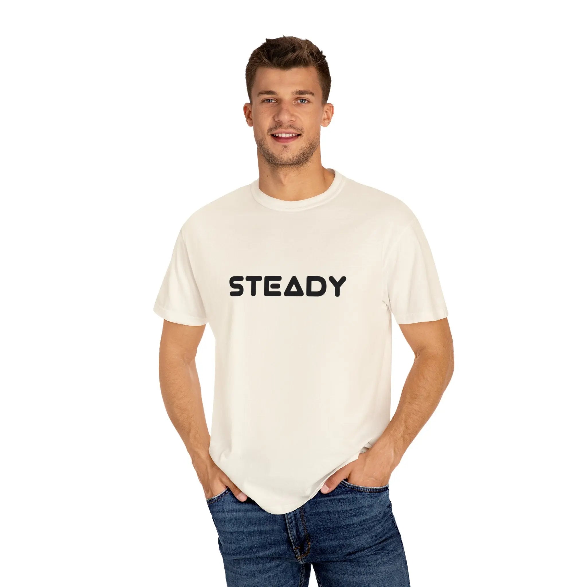 STEADY Unisex Garment-Dyed T-shirt by NLB VINTAGE Printify