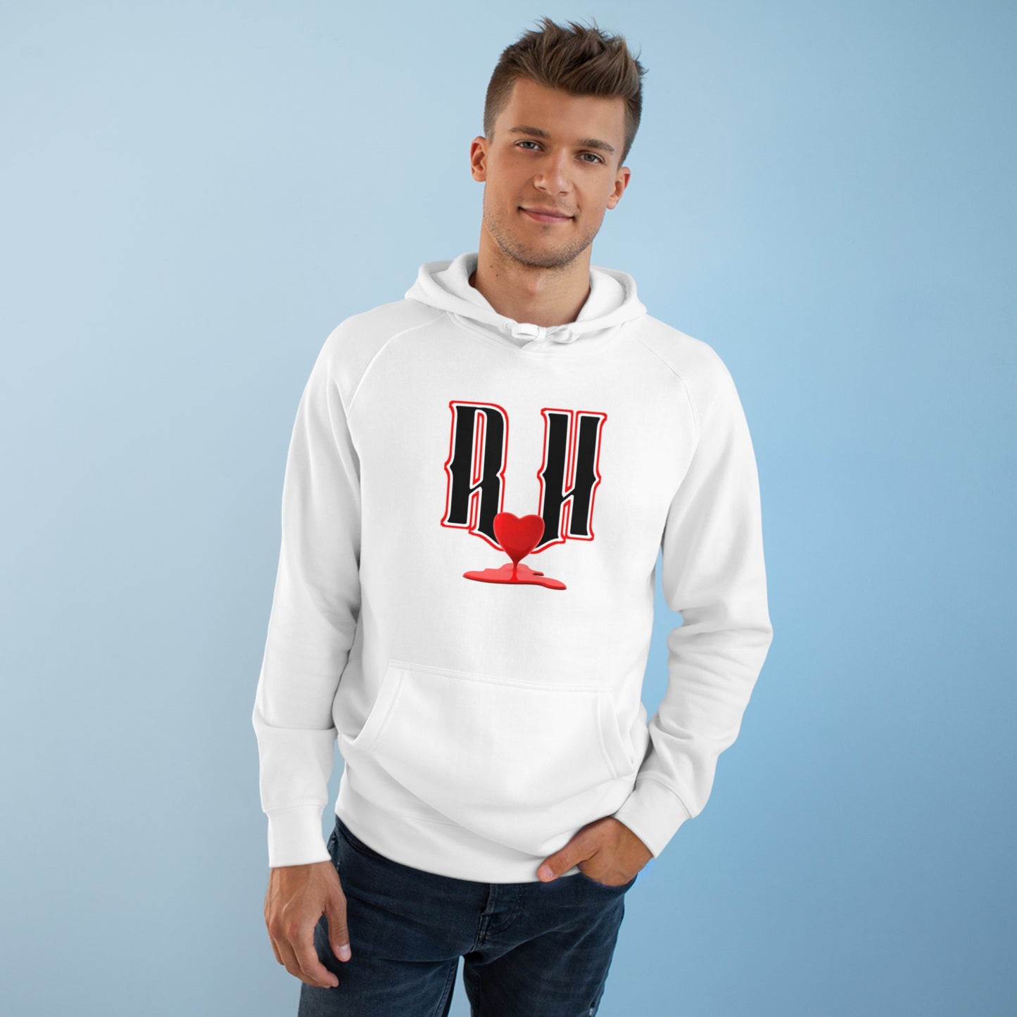 NLB VINTAGE "RVLHRTS" Unisex Supply Hoodie Printify