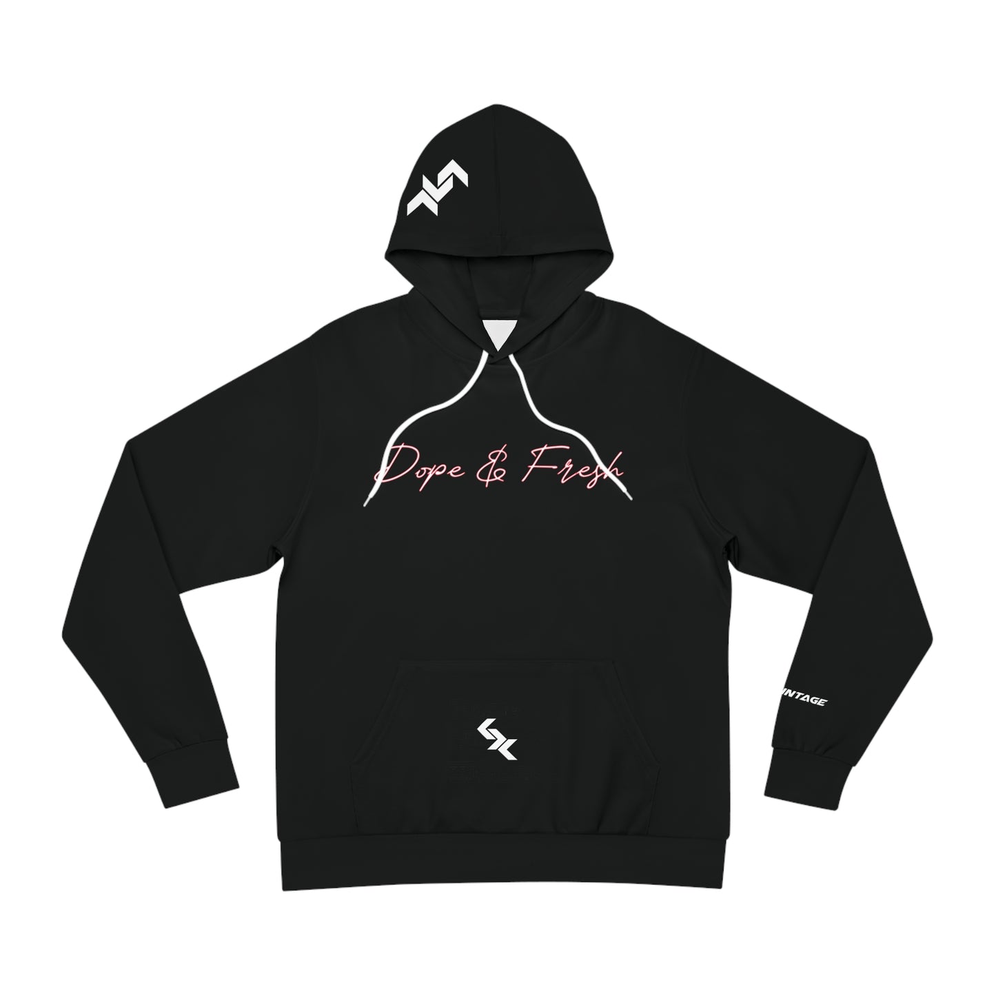 Fashion Hoodie (AOP) "D&FWF" by NLB VINTAGE Printify