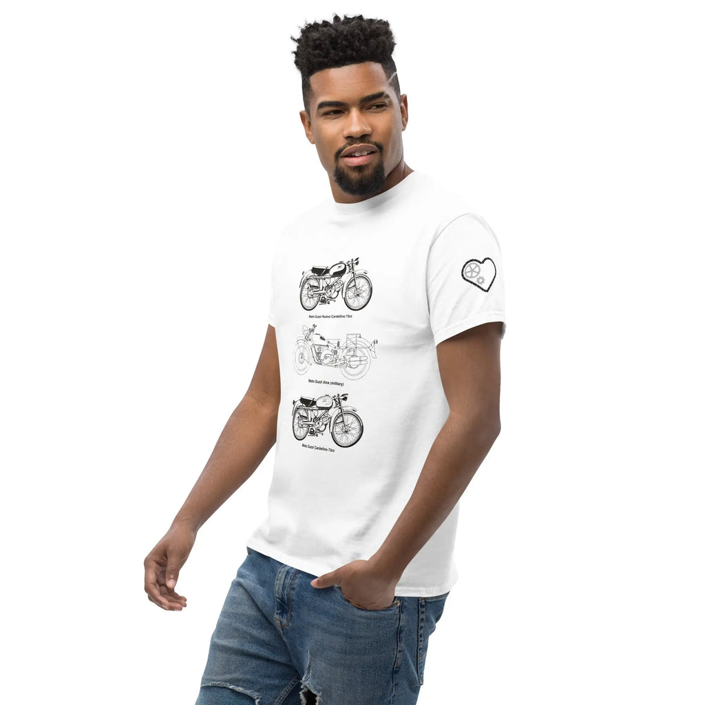 NLB VINTAGE "GUZZI" Men's classic tee - Image #4