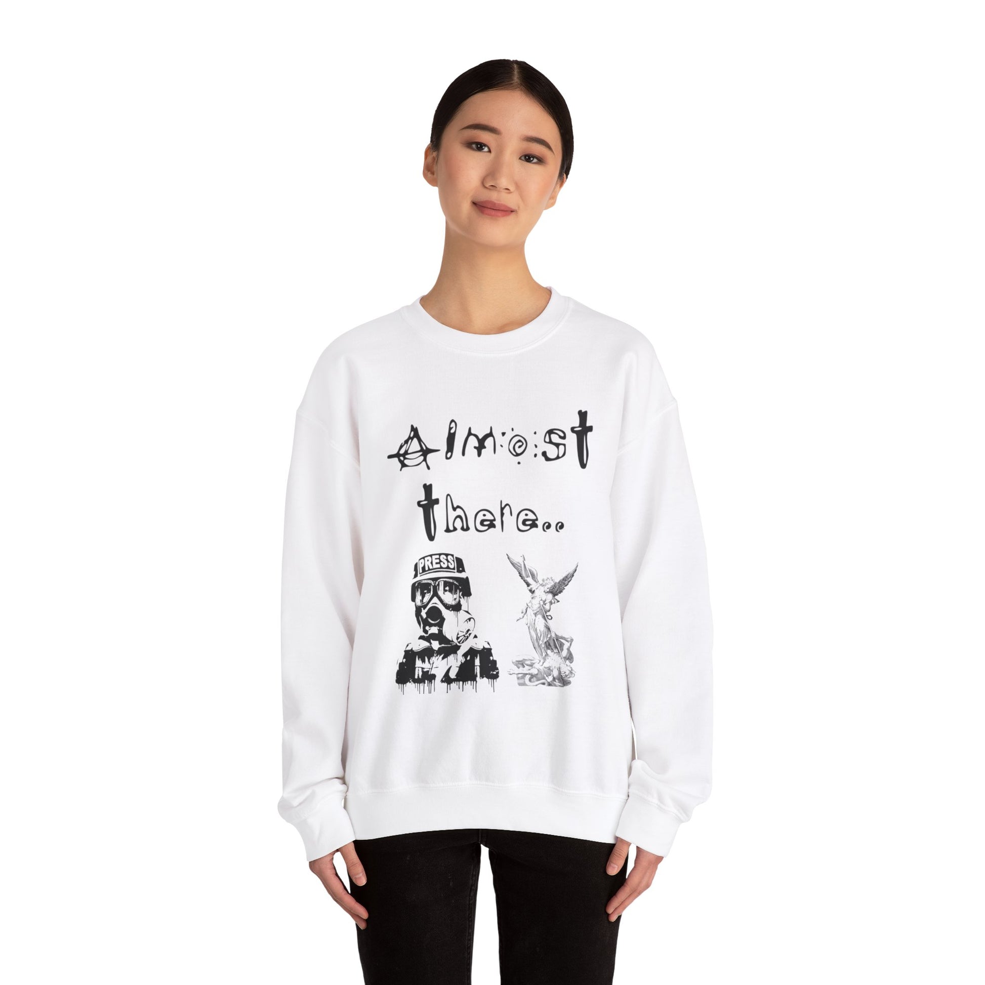 Unisex Heavy Blend™ Crewneck Sweatshirt "Blood on my hands" by NLB VINTAGE Printify