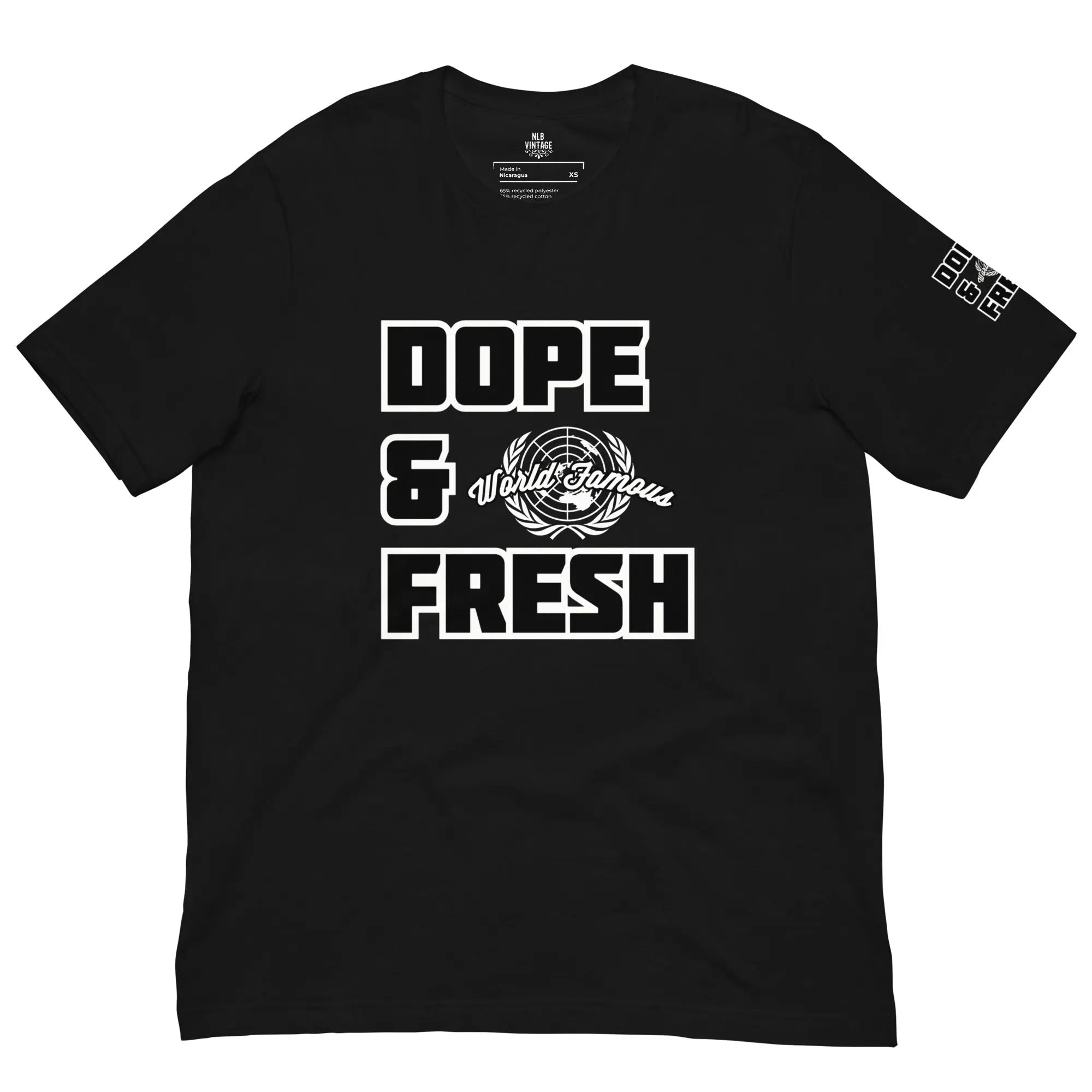 DOPE & FRESH WF Unisex staple eco t-shirt by NLB VINTAGE NLB VINTAGE