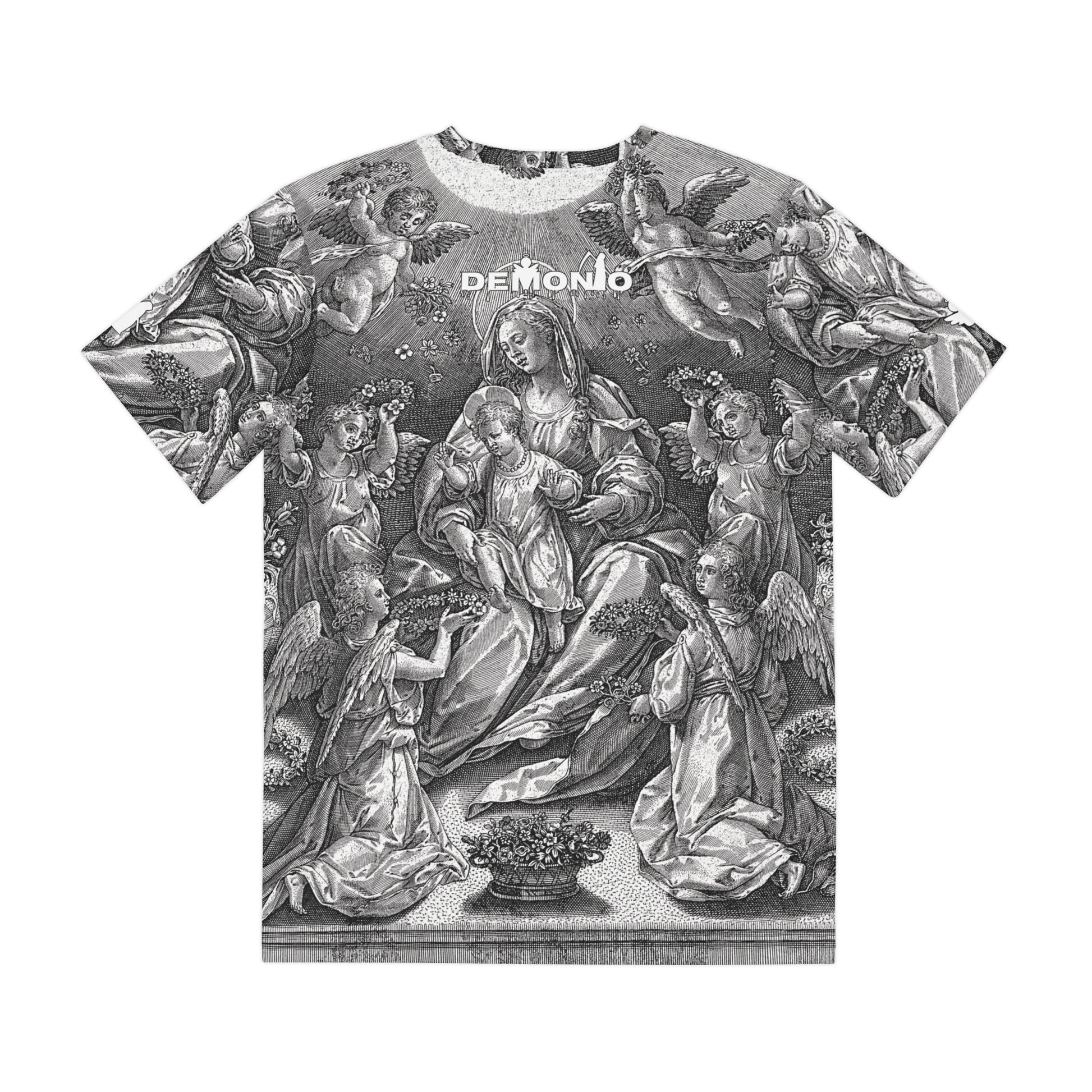NLB VINTAGE "DEMONIO" Men's Polyester Tee (AOP) Printify