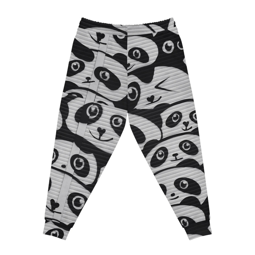 NLB Vintage - Panda Athletic Joggers Printify