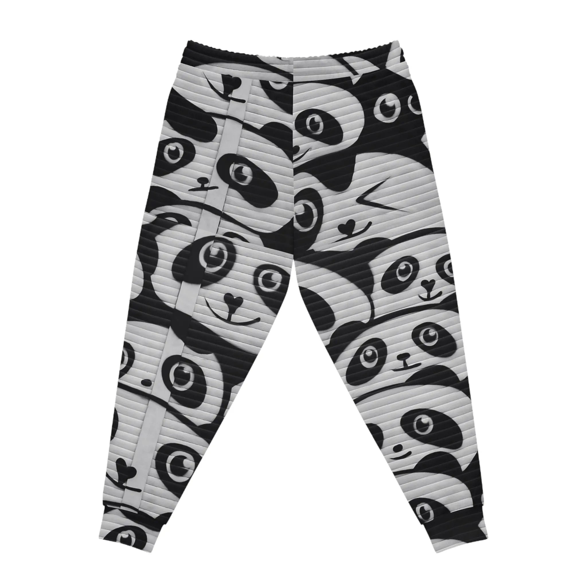 NLB Vintage - Panda Athletic Joggers Printify