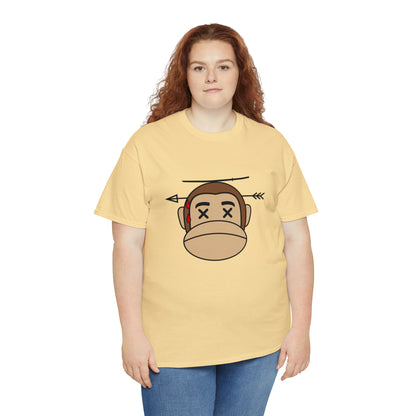 NLB VINTAGE "NINJAMONKEY" ×ARWHD× Unisex Heavy Cotton Tee Printify