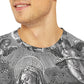 NLB VINTAGE "DEMONIO" Men's Polyester Tee (AOP) Printify