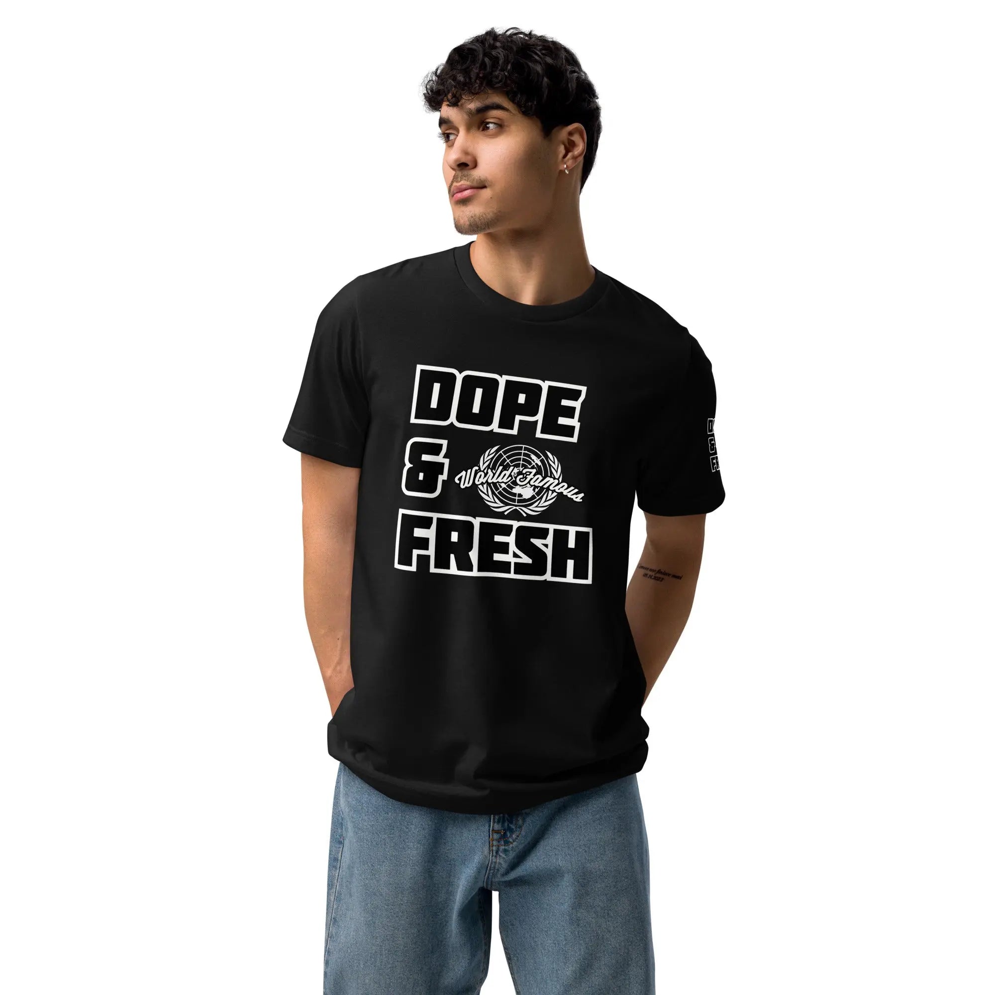 DOPE & FRESH WF Unisex staple eco t-shirt by NLB VINTAGE NLB VINTAGE