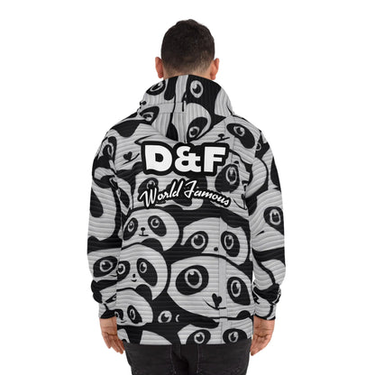 NLB Vintage - Panda Fashion Hoodie Printify