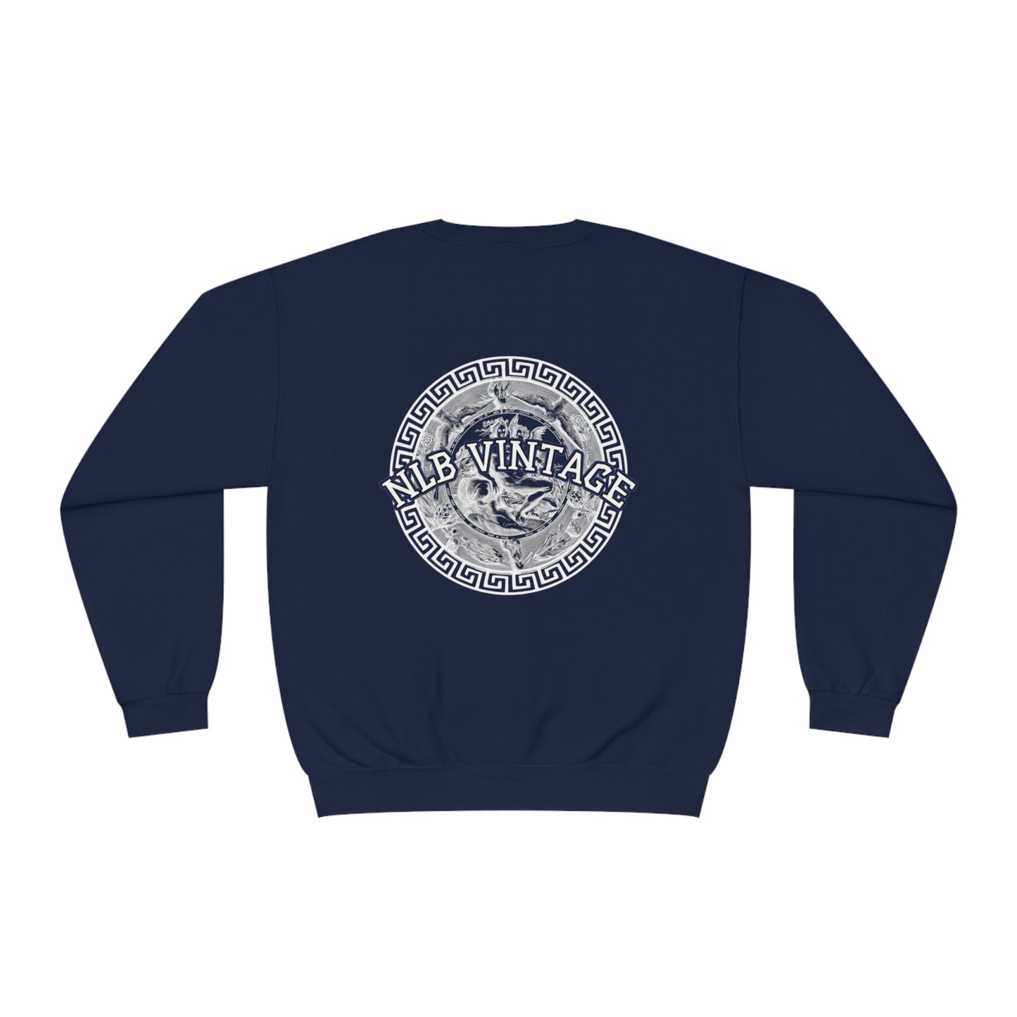 NLB VINTAGE "NYC NAVY" Unisex NuBlend® Crewneck Sweatshirt Printify