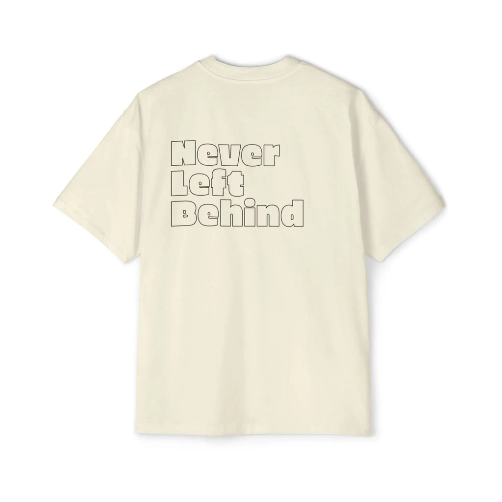 NEVER LEFT BEHIND "Ken Miles" by NLB VINTAGE Men's Heavy Oversized Tee Printify