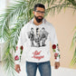 RED FOREIGN by NLB VINTAGE Unisex Pullover Hoodie (AOP) - Image #3
