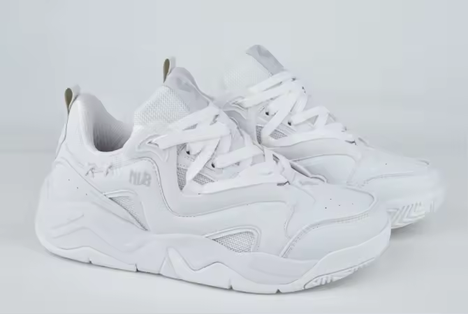 Ghost One "White Øn-Whitə§" Ultralight Casual by NLB VINTAGE NLB VINTAGE