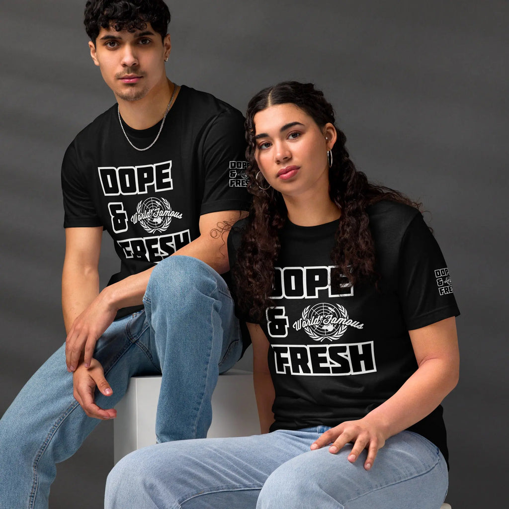 DOPE & FRESH WF Unisex staple eco t-shirt by NLB VINTAGE NLB VINTAGE