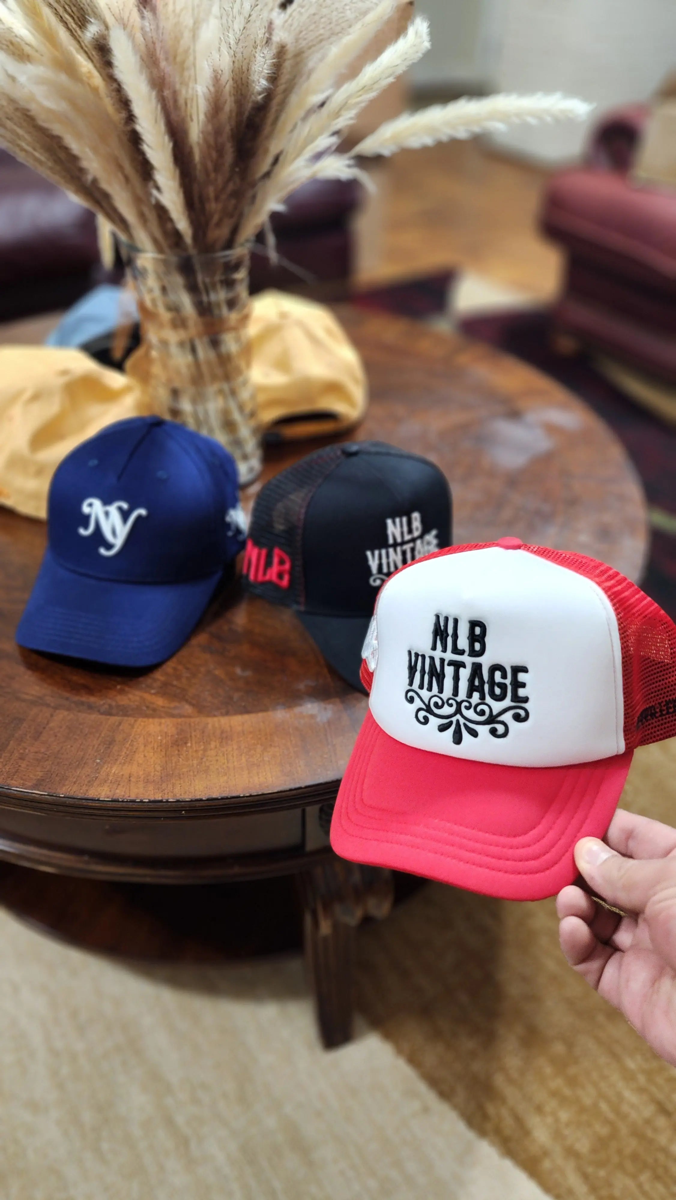 Foam Trucker Hat "Over the Top" by NLB VINTAGE NLB VINTAGE