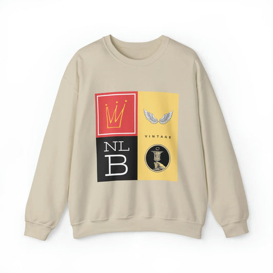 NLB VINTAGE "PRESTIGE" Heavy Blend™ Crewneck Sweatshirt NLB VINTAGE