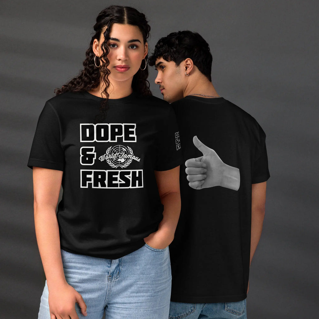 DOPE & FRESH WF Unisex staple eco t-shirt by NLB VINTAGE NLB VINTAGE