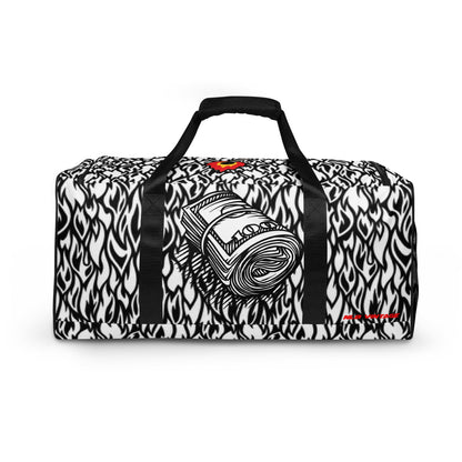 Duffle Bag "Bürnin Mønëy" by NLB VINTAGE NLB VINTAGE