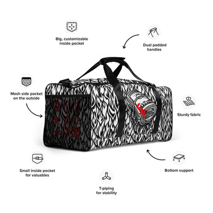 Duffle Bag "Bürnin Mønëy" by NLB VINTAGE NLB VINTAGE