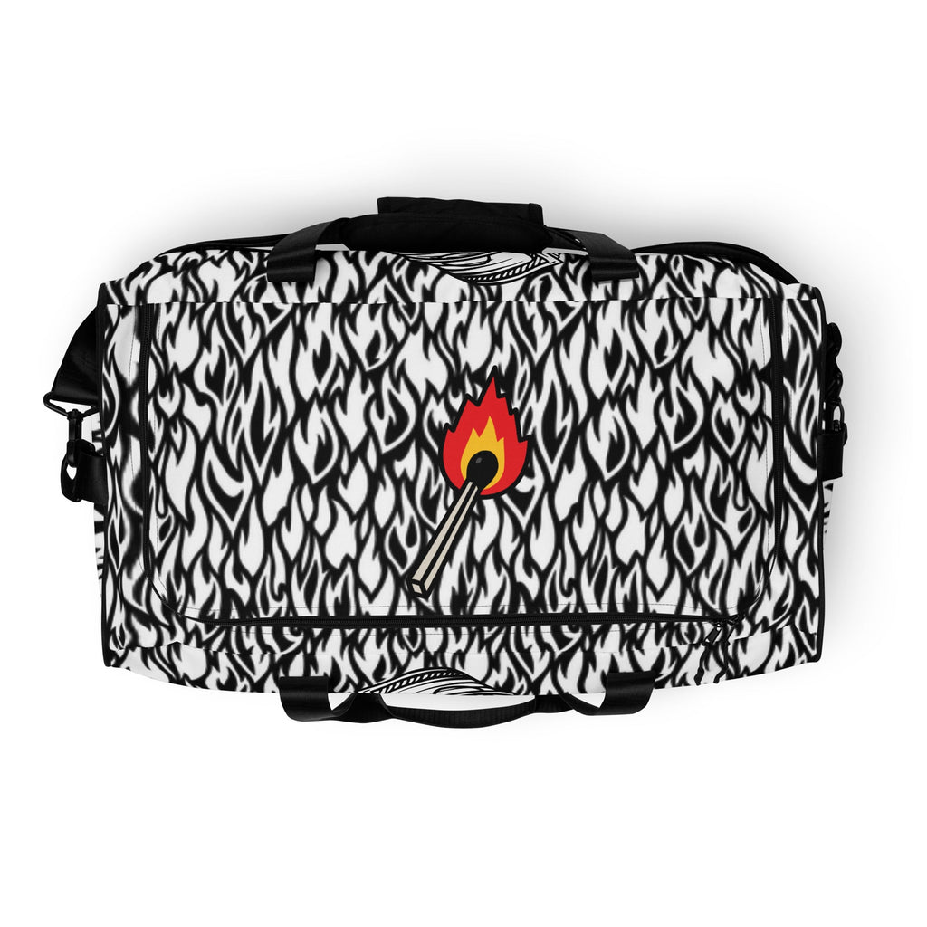 Duffle Bag "Bürnin Mønëy" by NLB VINTAGE NLB VINTAGE