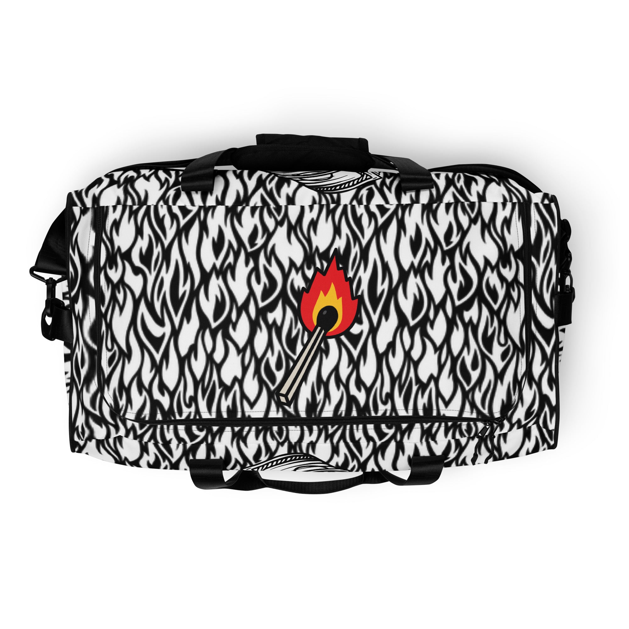 Duffle Bag "Bürnin Mønëy" by NLB VINTAGE NLB VINTAGE