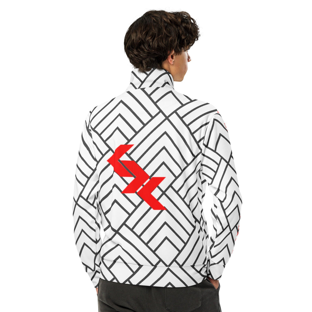 Unisex track jacket "AR-Whitë" by NLB VINTAGE NLB VINTAGE