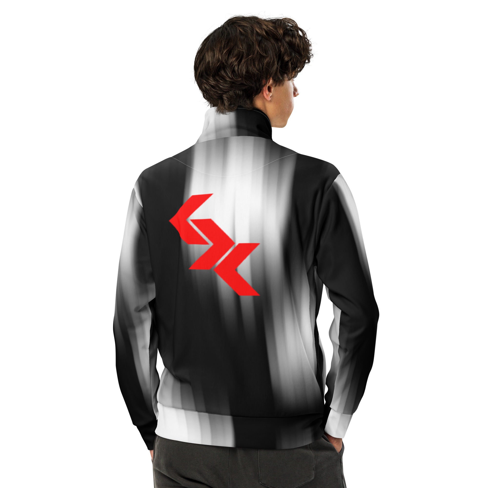 Unisex track jacket "AR-Whitë" by NLB VINTAGE NLB VINTAGE