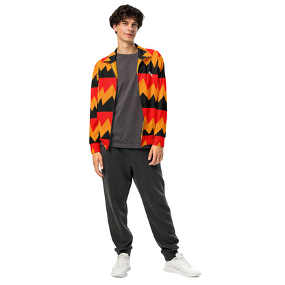Unisex track jacket "Tang Orange" by NLB VINTAGE NLB VINTAGE