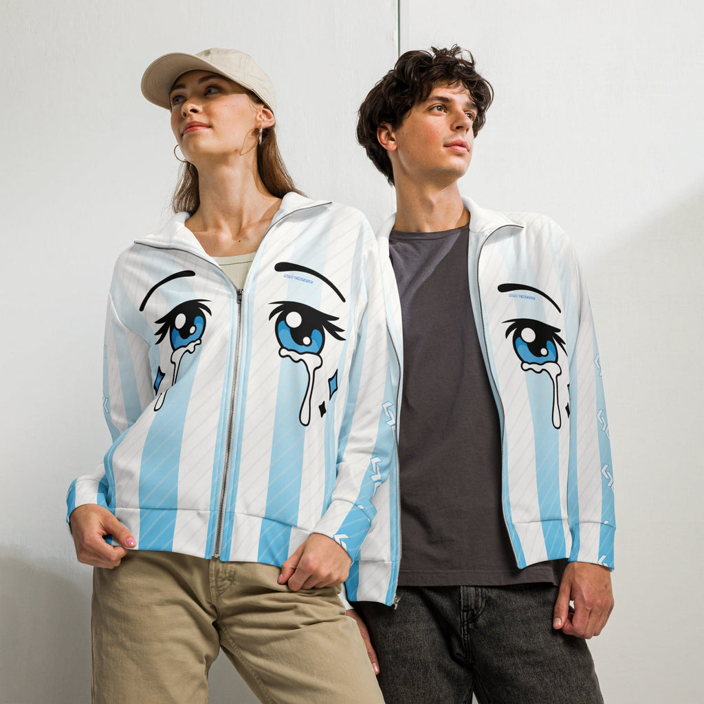 Unisex track jacket "AR-Bluë" by NLB VINTAGE NLB VINTAGE