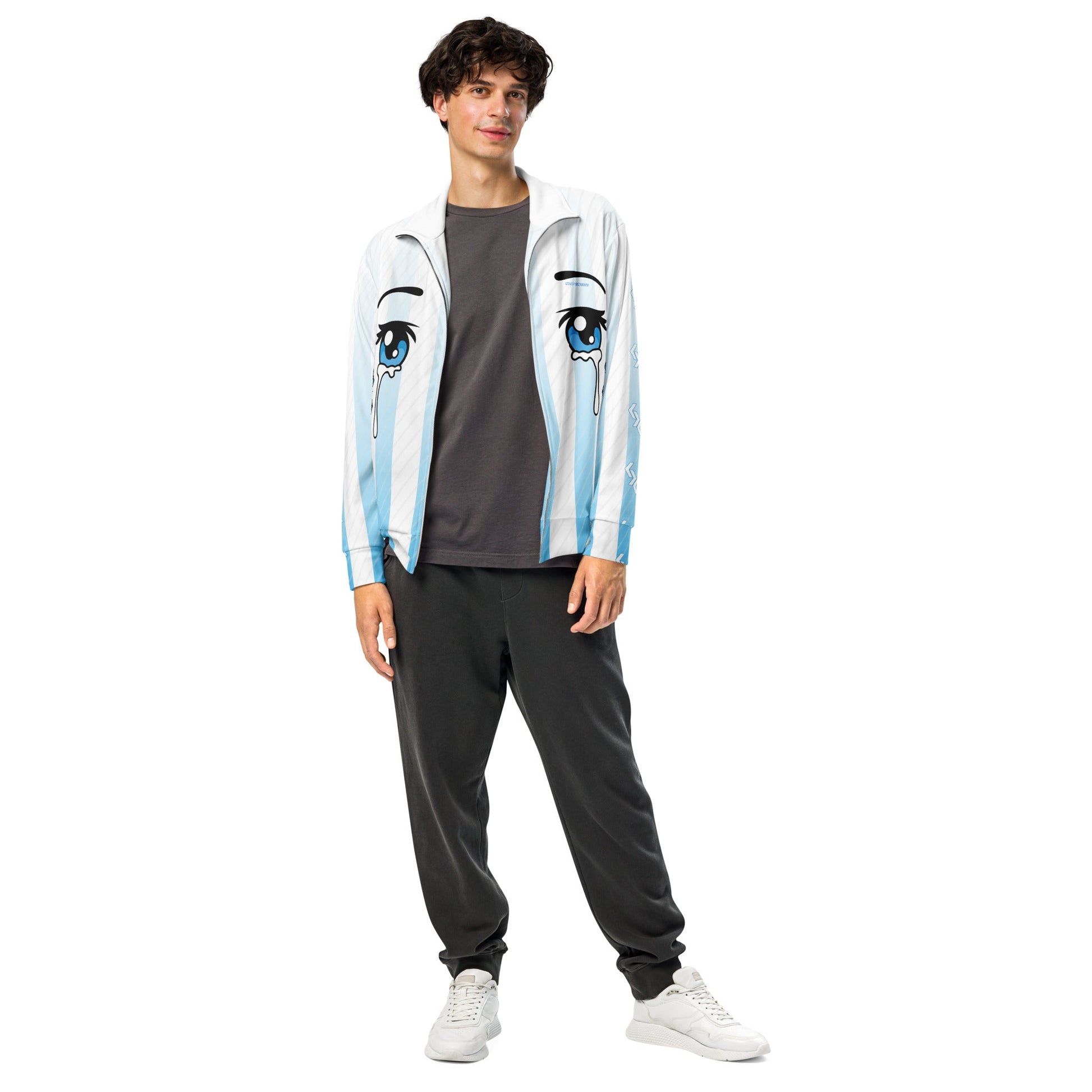 Unisex track jacket "AR-Bluë" by NLB VINTAGE NLB VINTAGE