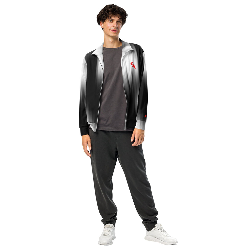 Unisex track jacket "AR-Whitë" by NLB VINTAGE NLB VINTAGE