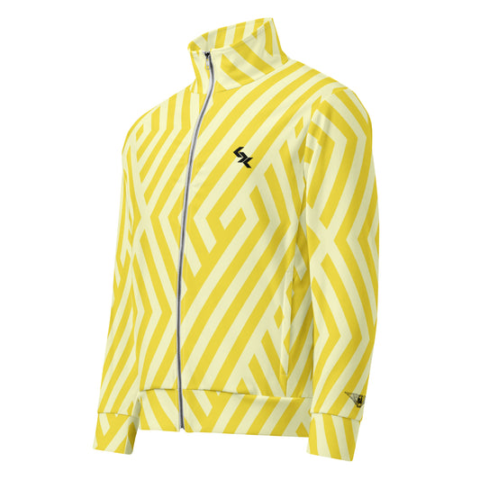 Unisex track jacket "AR-Yellow" by NLB VINTAGE NLB VINTAGE