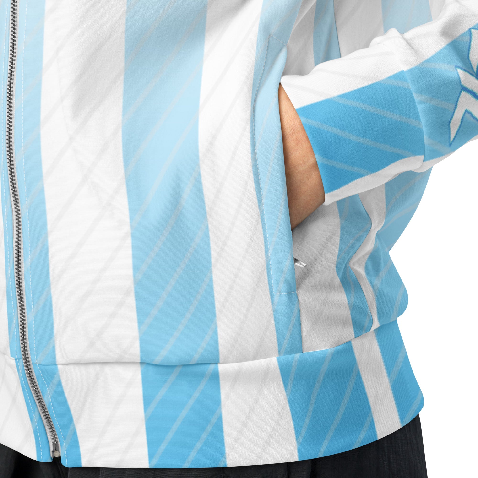 Unisex track jacket "AR-Bluë" by NLB VINTAGE NLB VINTAGE