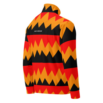 Unisex track jacket "Tang Orange" by NLB VINTAGE NLB VINTAGE