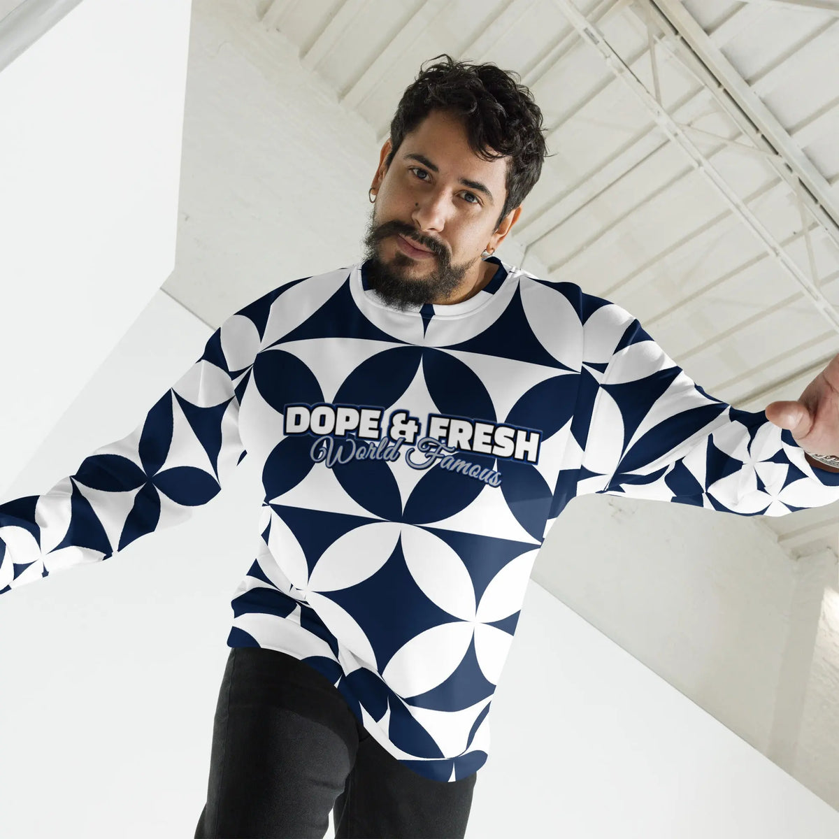DOPE & FRESH by NLB VINTAGE Unisex Sweatshirt NLB Vintage