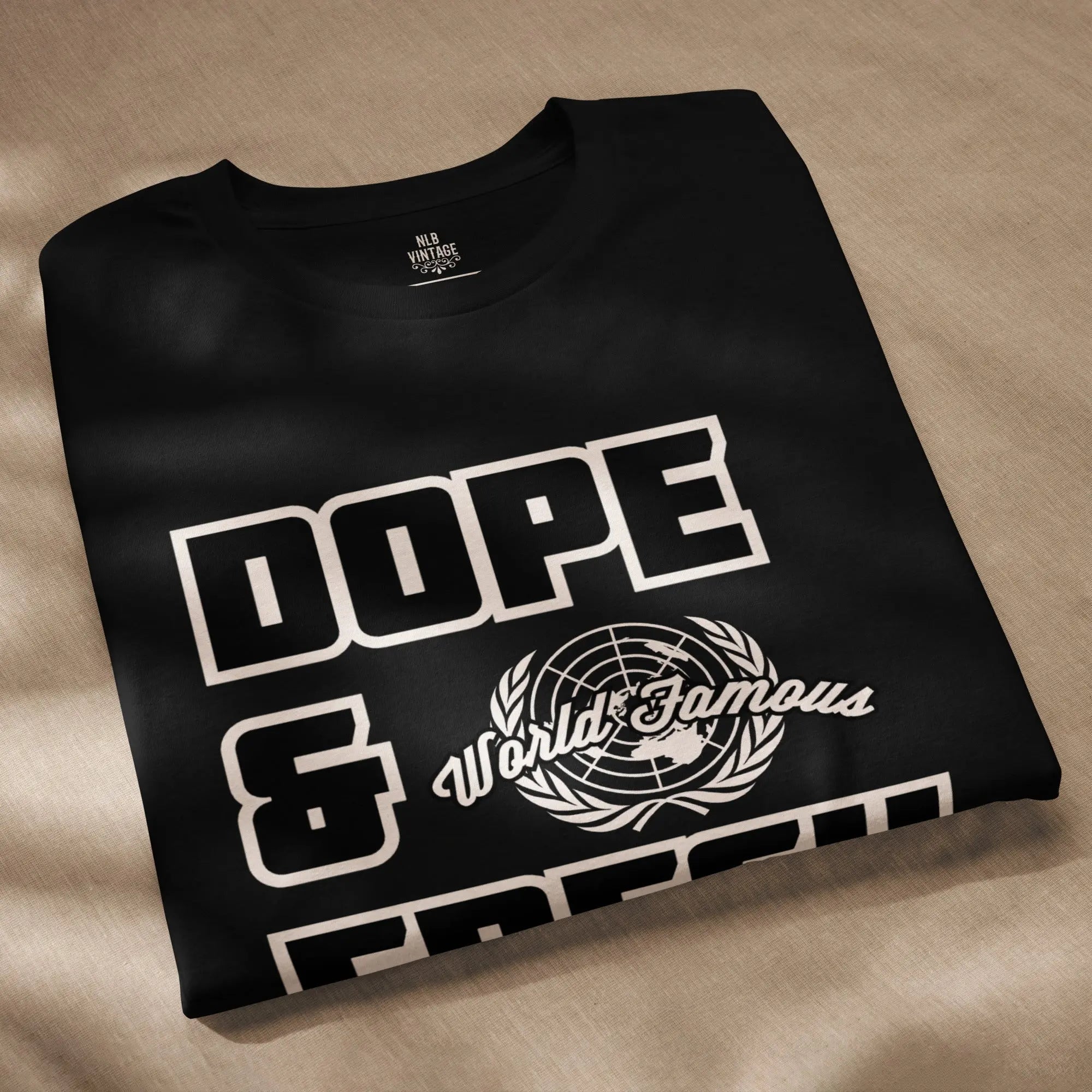 DOPE & FRESH WF Unisex staple eco t-shirt by NLB VINTAGE NLB VINTAGE