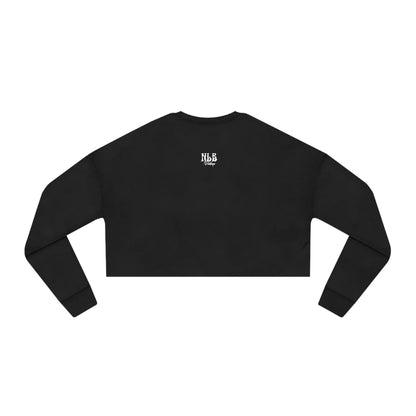 NLB Vintage Lady Cropped Sweatshirt Printify