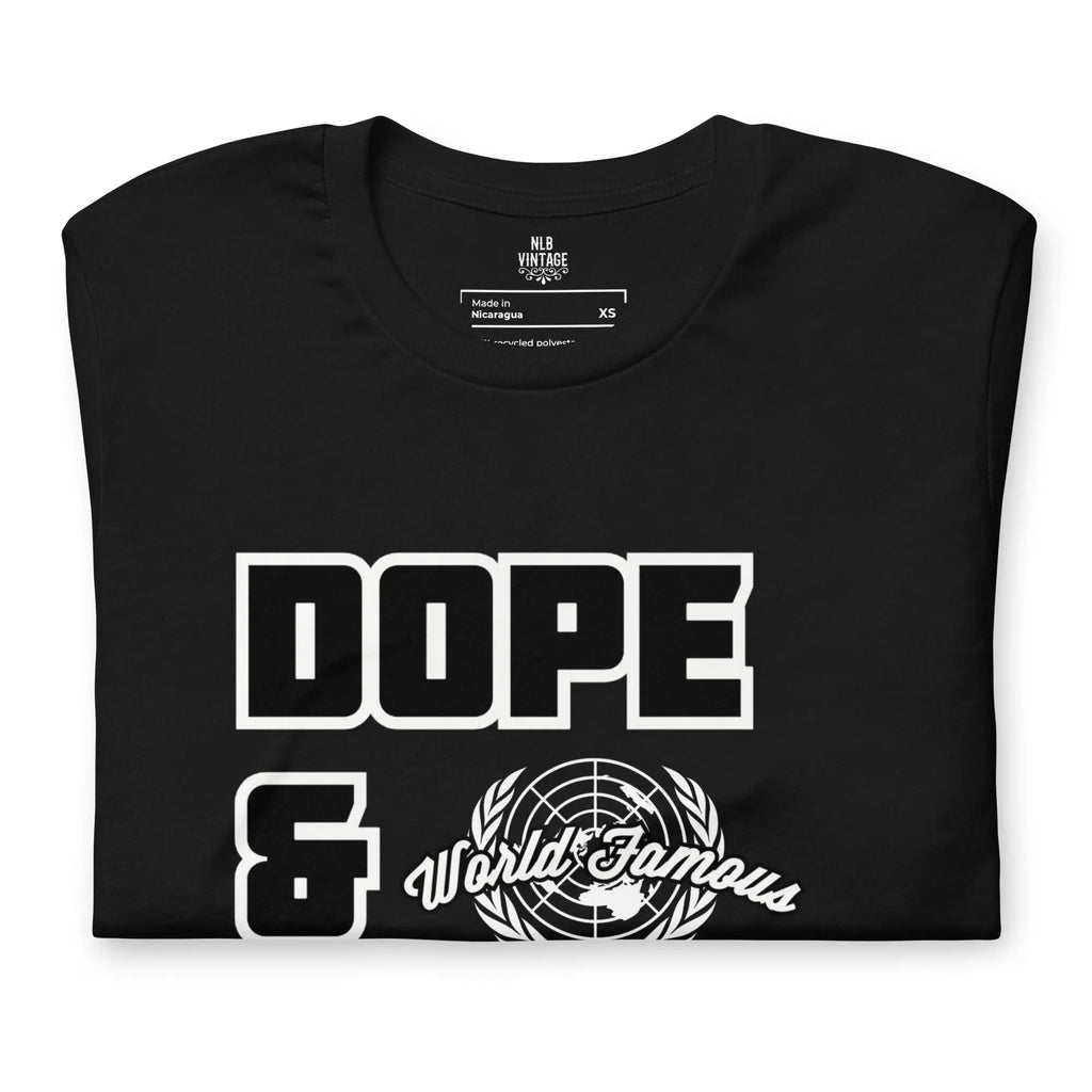 DOPE & FRESH WF Unisex staple eco t-shirt by NLB VINTAGE NLB VINTAGE
