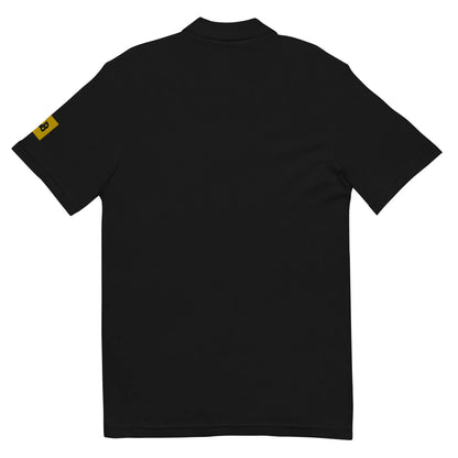Unisex pique polo shirt "YELLOW LABEL" by NLB VINTAGE NLB VINTAGE