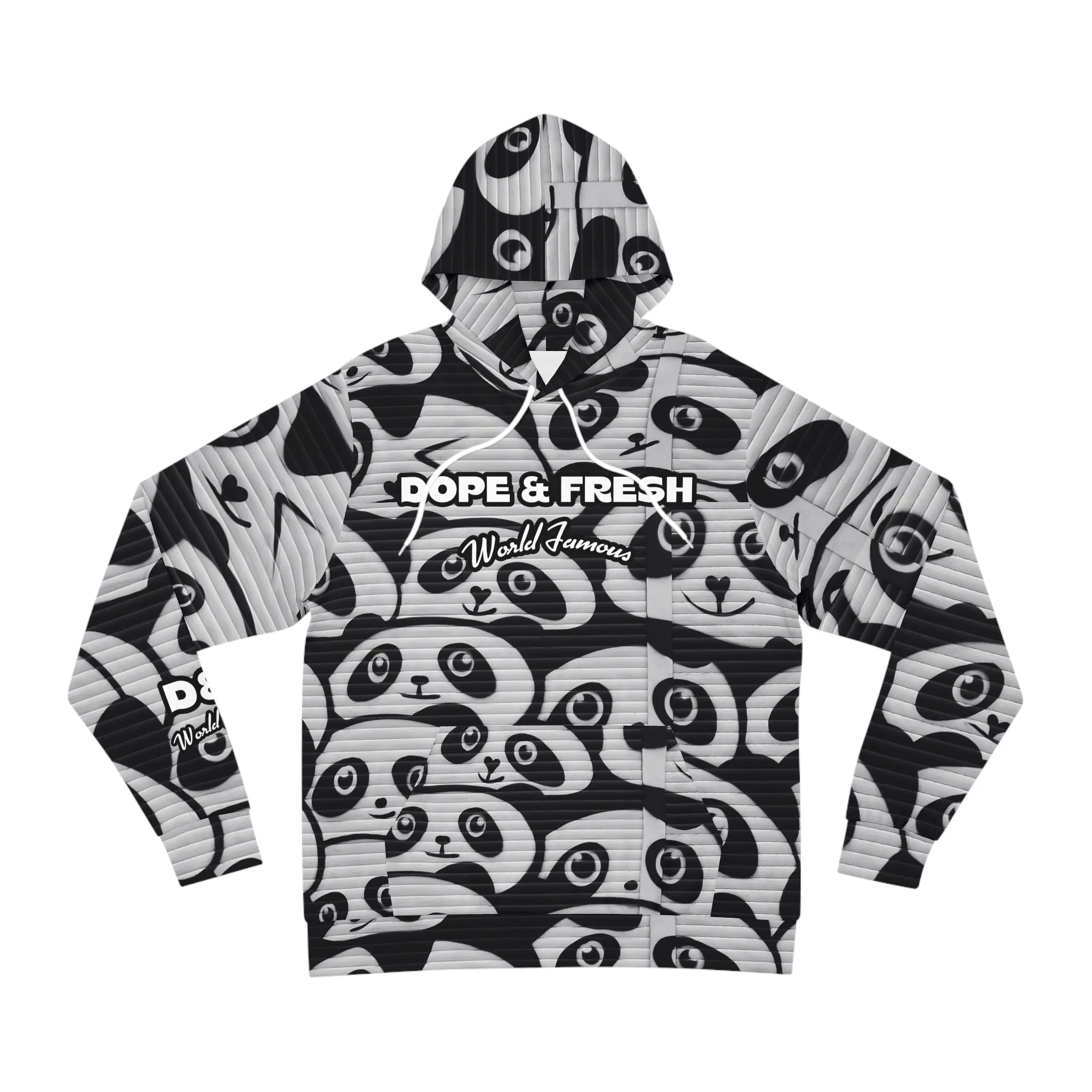 NLB Vintage - Panda Fashion Hoodie Printify