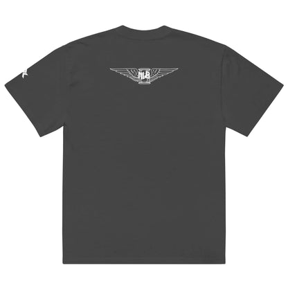 Oversized faded t-shirt by NLB VINTAGE "SILO X" NLB VINTAGE
