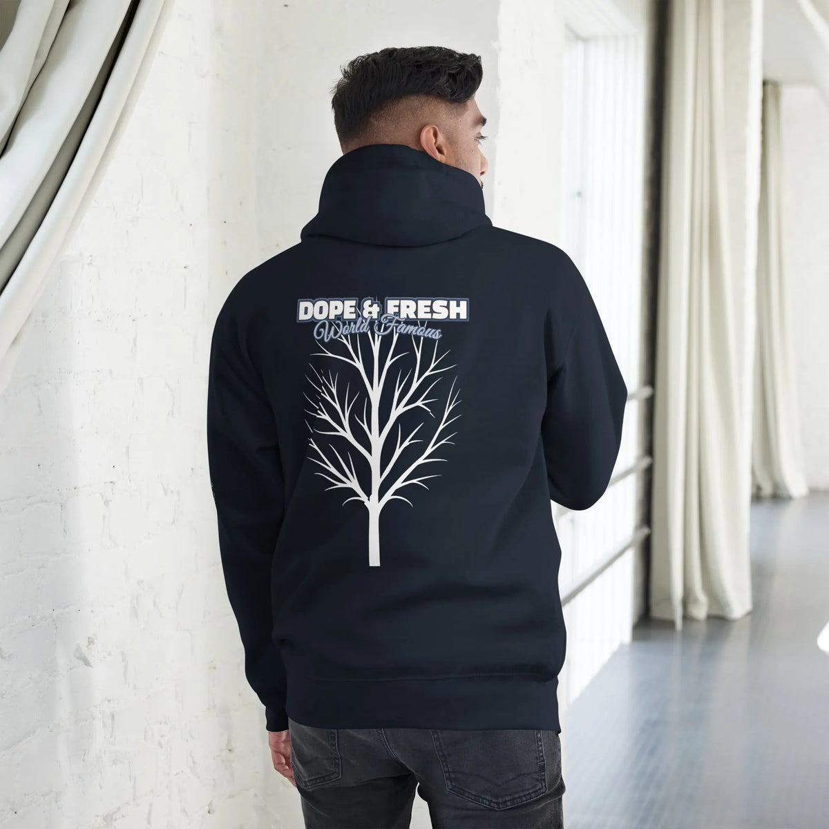NLB VINTAGE "D&FWF" Unisex Hoodie NLB Vintage