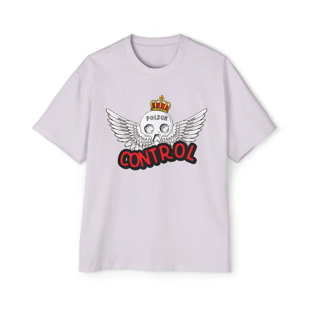 Men's "POISON CONTROL" Heavy Oversized Tee by NLB VINTAGE Printify