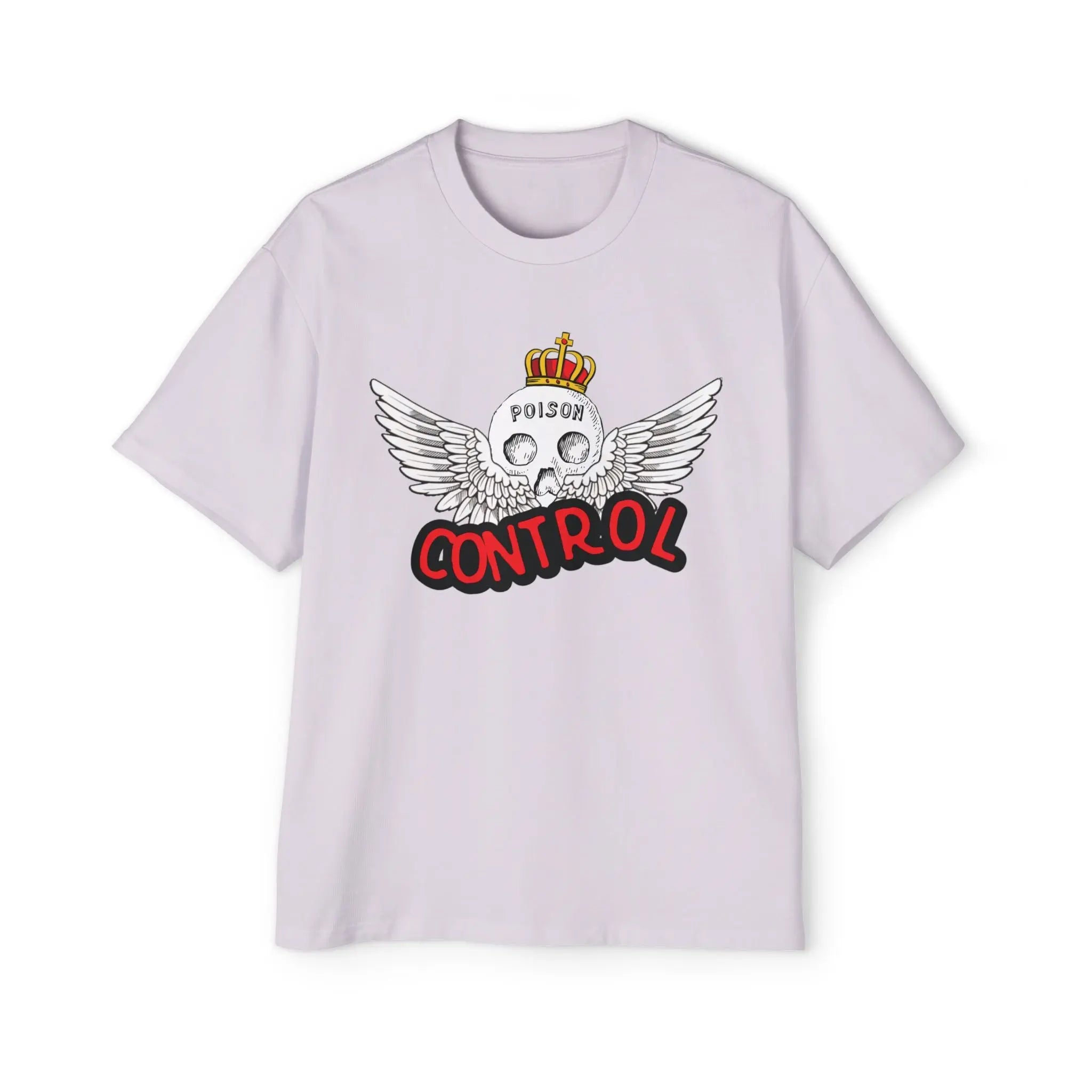 Men's "POISON CONTROL" Heavy Oversized Tee by NLB VINTAGE Printify