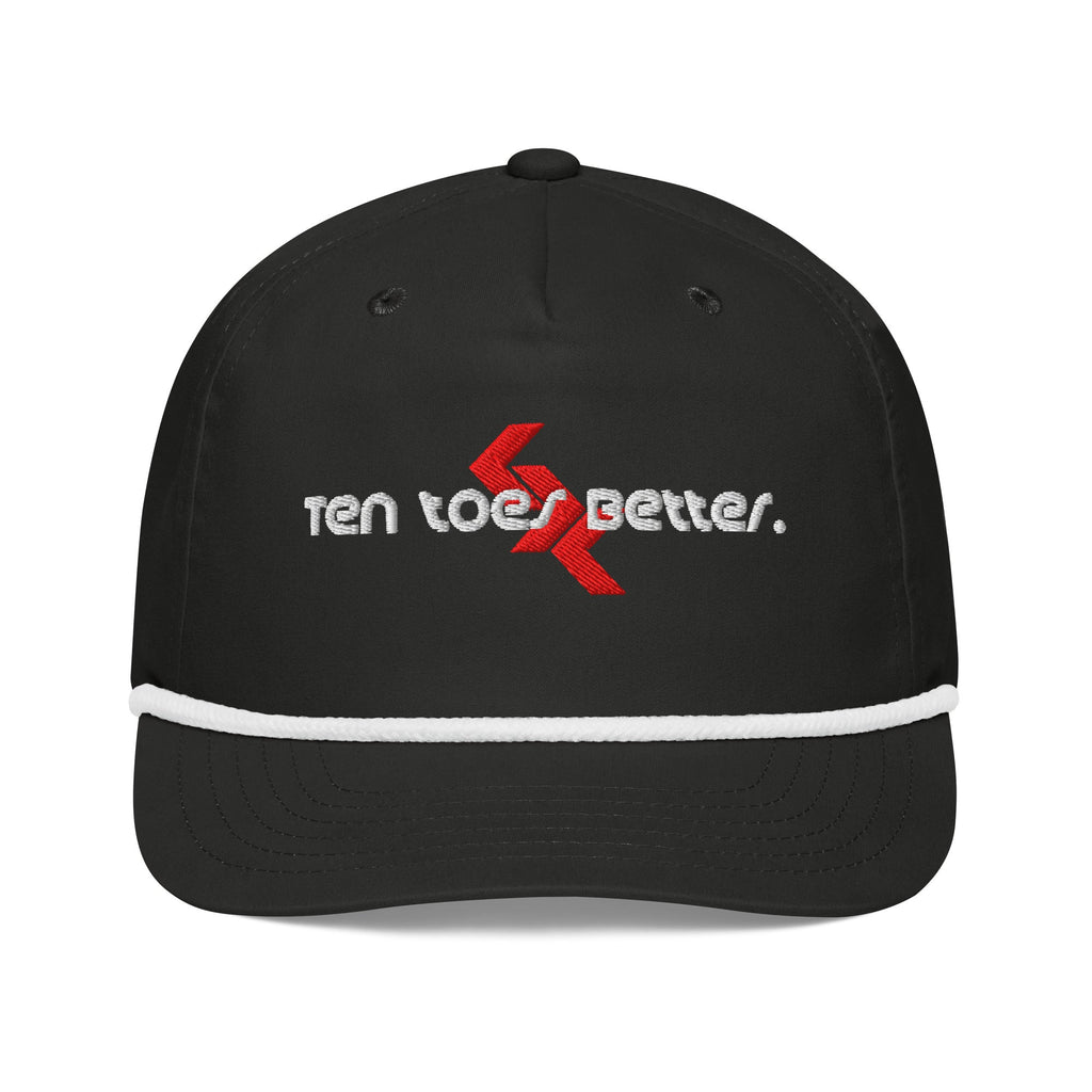 Golf rope cap by NLB VINTAGE "Ten toes better" NLB VINTAGE