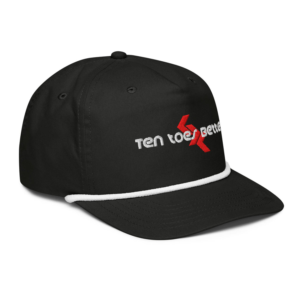 Golf rope cap by NLB VINTAGE "Ten toes better" NLB VINTAGE