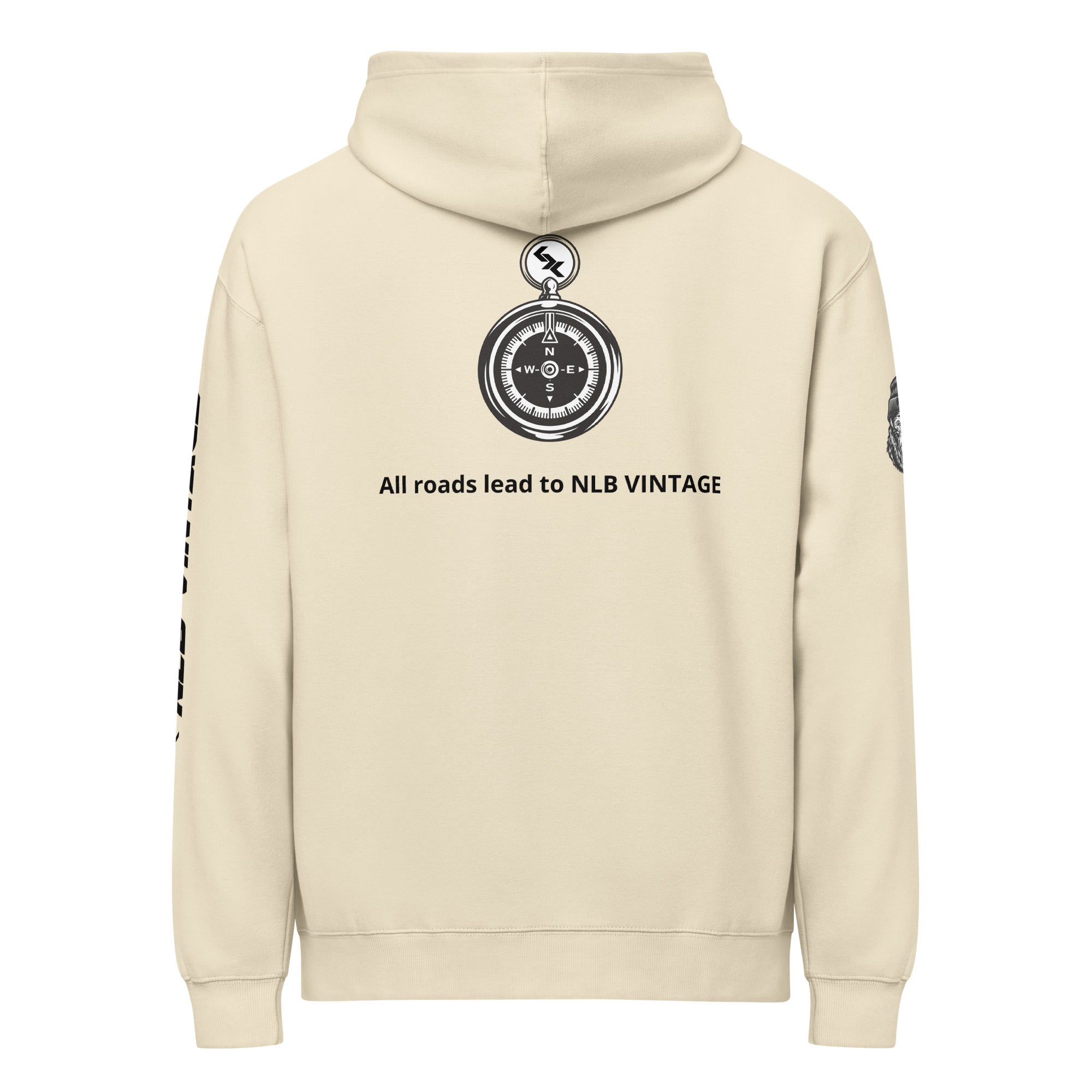Men’s box hoodie "NOT LOST" by NLB VINTAGE NLB VINTAGE
