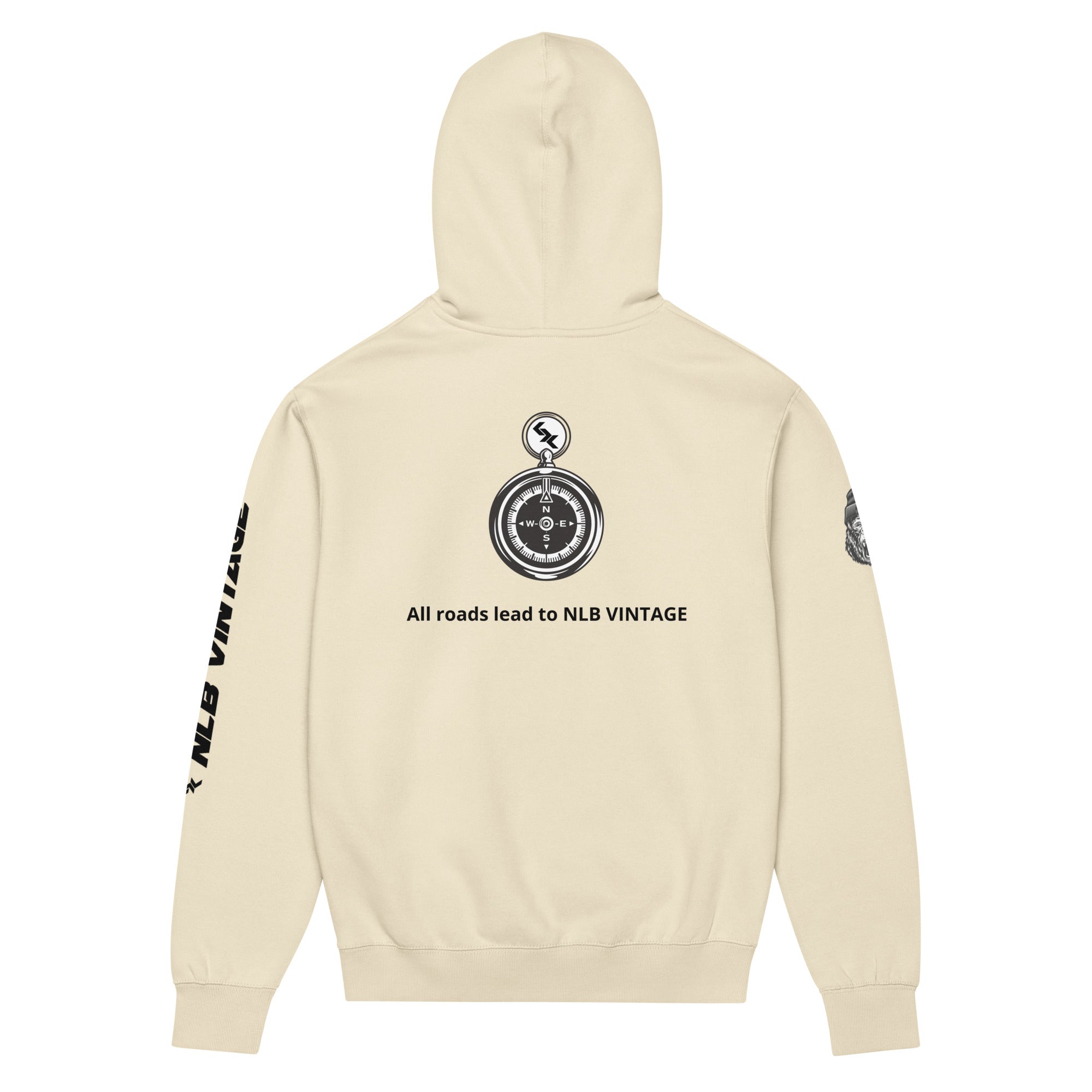 Men’s box hoodie "NOT LOST" by NLB VINTAGE NLB VINTAGE