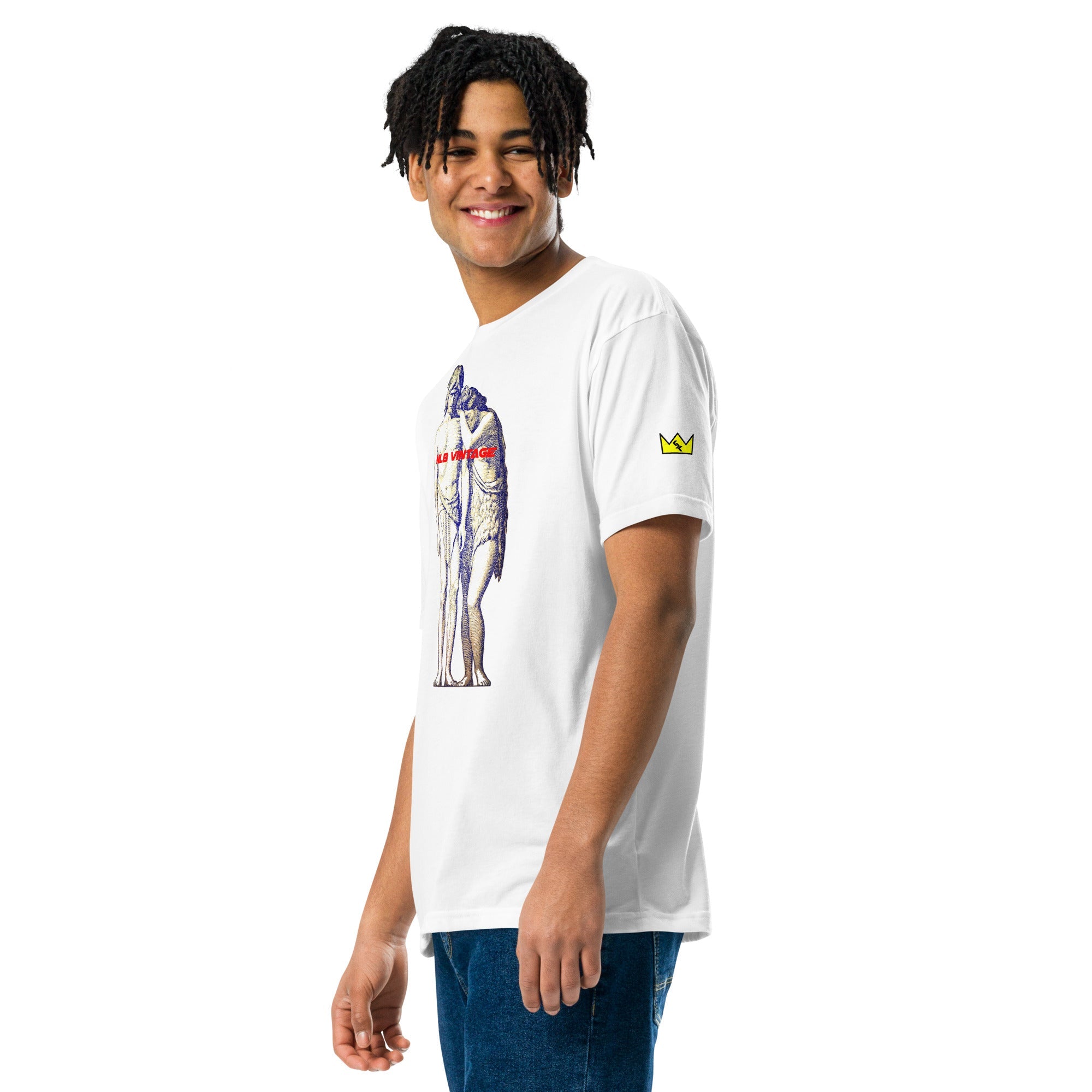 Unisex Fitted T-Shirt - NLB 615 "Garden Things" by NLB VINTAGE NLB VINTAGE