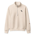 Unisex half-zip pullover by NLB VINTAGE "FRESCOE" NLB VINTAGE